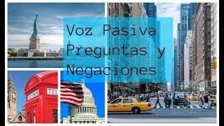 Inglés fácil - Cómo hacer oraciones negativas e interrogativas en voz pasiva #inglesonline #inglés