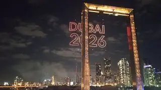 New Year Fireworks 2026 Zabeel Park Dubai Frame Dubai Police Municipality