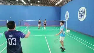 Sunday Badminton Doubles Queueing in SM Downtown Antipolo 