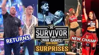 Huge Unexpected RETURNS? New Champions? SURVIVOR SERIES 2025 SURPRISES | Wrestle Entertainer