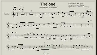 Supacooks feat. Syntheticsax &ndash; The One (Backing track & Sheet music for sax alto)