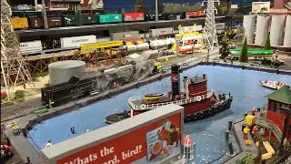 Lionel Reading 4-8-4 T1 #2100 at Corner Field Model Railroad Museum