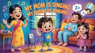 My Mommy Is Singing | Fun Family Rhyme for Kids | Action Song | 3D Animation by The play zone