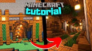 Como HACER un ALMACEN SUBTERRANEO (Minecraft TUTORIAL) 1.19.