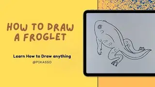 How to Draw a Froglet Easy