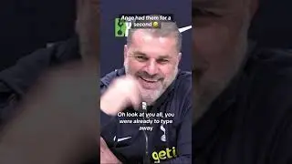 Ange summed up the January transfer window 🤣🏎️