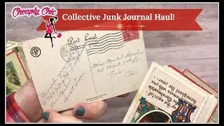 Collective Junk Journal Haul! Tuesday Morning, Blitsy and eBay! Christmas!
