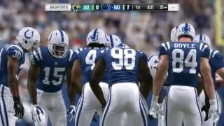 NFL Week 17 - Jacksonville Jaguars vs Indianapolis Colts - Full Game - Simulation Nation