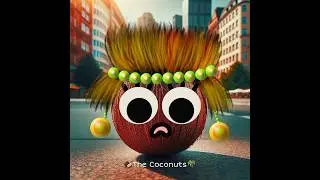 MR. COCONUT in the city 🥥🏙️🌇💛🤣 #mrcoconut  #coconut #funny #funnyvideo #hilarious #city