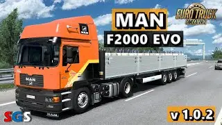 |ETS2 1.45| MAN F2000 Evo v1.0.2 by XBS [Truck Mod]
