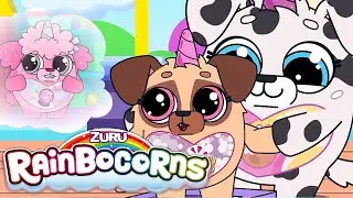 Rainbocorns | Rainbocorns Need Rescuing Story Compilation | Cartoons for Kids | Zuru
