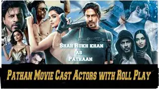 Pathan Movie Cast Actors with Roll Play Full Review Shah Rukh khan Deepika Padukone  Salman Khan