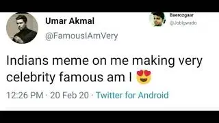 INDAIN MEMES ON UMAR AKMAL | PSL MEME