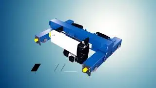 NDS Trolley-double girder overhead crane in European style