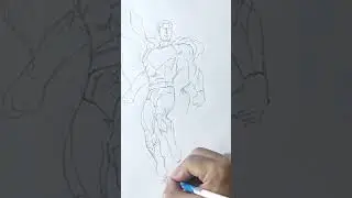How to draw Superman? #art #drawing #marvel