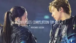woonie edits compilation (by me) : november edition 