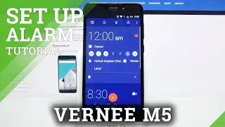How to Add Alarm Clock in Vernee M5 - Set Up an Alarm Clock