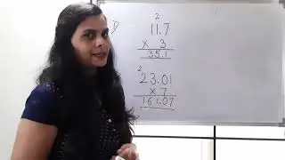 Multiplication of Decimal Numbers in Hindi | Multiplication of Decimals For Class 5