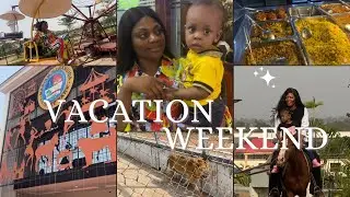 Weekend vlog: Family Fun at Maryam Babangida Park Asaba  || First Lion Encounter at the zoo