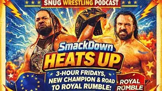 3-Hour Fridays, New Champion & Road to Royal Rumble | LIVE #wwesmackdown #smackdown