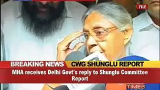 MHA studying Delhi govt's response on Shunglu report