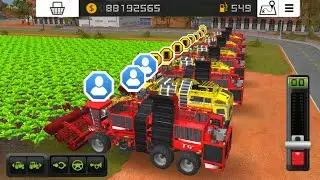 Fs 18 Harvesting Beetroot Gameplay Multiplayer!  Farming Simulator 18 Gameplay Timelapse #fs18