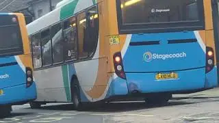 Here is the New livery Stagecoach bus 27616 on the number 3 in Aldershot Monday 13 October 2025