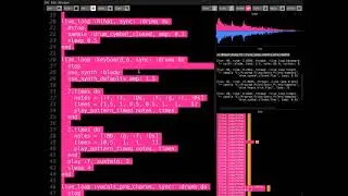 The Weeknd - Blinding Lights (Sonic Pi cover, WIP)