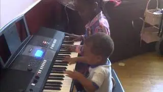 B-Rad and Jake on keys