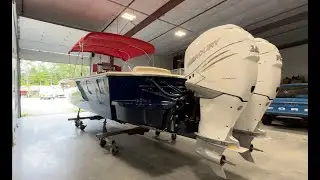 Boston Whaler Outrage 27 Restoration by Making it Metan