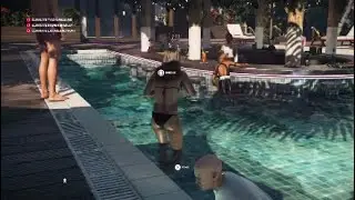 Ljudmila Vetrova drowned in the pool in Hitman 2