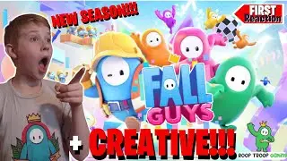 What's New in FALL GUYS Season 4: Creative Construction! w/ Creative Mode!!!