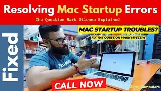 Don't Panic! Resolving Mac Startup Errors: The Question Mark Dilemma Explained #apple #macbook