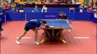 U15男單冠軍洪敬愷挑戰商業賽名將劉家良有沒勝算？相持回合真多！