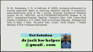 After reviewing the Saunders&rsquo; article on grade-level teams, discuss the