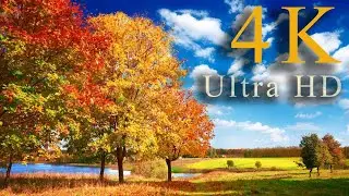 4K Beautiful Relaxing Music Video - Smooth Piano, Angelic Voices, Strings ,Meditation Reading music