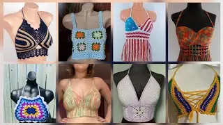 Most beautiful stylish crochet tops blouse design #2025