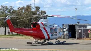 Kestrel Aviation (VH-KHU) 346 Bell 412HP at Port Pirie, South Australia.