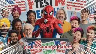 😂🕷️ Spider-Man ka Election Speech | Funny Cartoon Video 🗳️