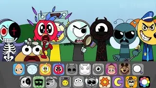 Incredibox Sprunki Original VS Pyramixed VS Retake VS Human VS Sprunksters VS Squad Game VS Bonus!
