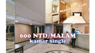 REVIEW HOTEL MURAH DI TAIPEI/ MRT FUZHONG/BANCIAOKING HOTEL