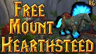 New Hearthsteed Mount - Hearthstone 3 win Award - World of Warcraft