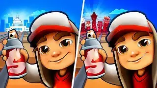 Subway Surfers Beijing 🆚 Subway Surfers Iceland, Subway Surfers Map Comparison
