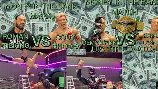 ROMAN REIGNS VS CODY RHODES:BROCK LESNAR VS DEMON FINN BALR FOR U.S TITLE |MONEY IN THE BANK 2022