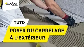 Comment poser du carrelage &agrave; l'ext&eacute;rieur ? |  Weber