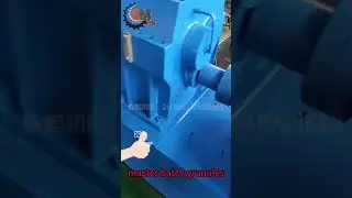 plastic masterbatch granulator, a resin compounding #plastic #machine #granulator