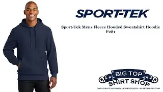 Sport-Tek Mens Fleece Hooded Sweatshirt Hoodie F281