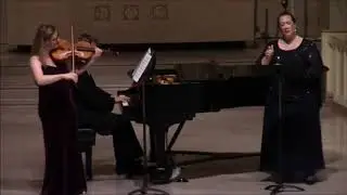 Charles Martin Loeffler-Poems, Op. 5, Nos. 1 & 4 for mezzo soprano, viola and piano (rec. 2014)