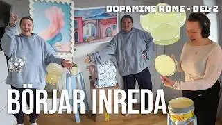 INREDNINGS-HAUL + MÅLARFÄRG 💛 | Dopamine Home - Del 2