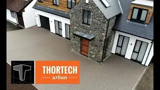 Resin Bounded Driveway Installed at Luxury Home near Cardiff by Thortech Ltd